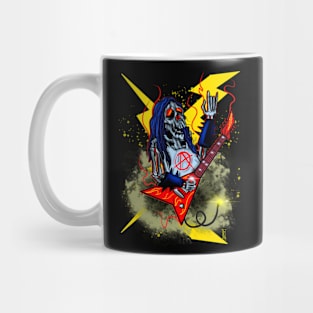 Heavy metal skeleton Mug